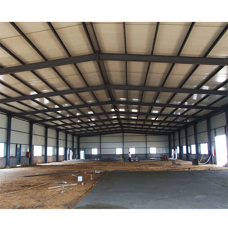 40x20m Prefab Steel Structure Prefabricated Hangar Garage Shed Storage Metal Building Kits
