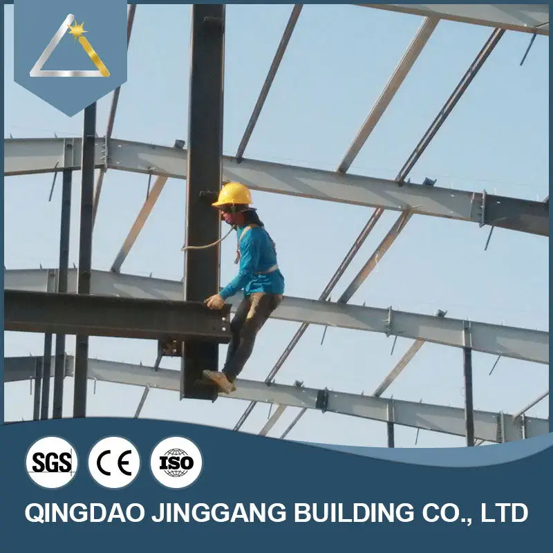 Platform Structural Warehouse House Prefabricated Light Frame Structure Steel Framed Building Industrial Design
