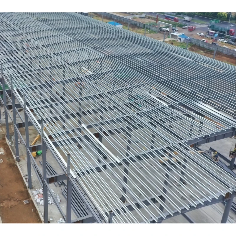 Design Pre-Engineered Portable Steel Structure Construction Warehouse Factory Building Metal Prefabricated Workshop