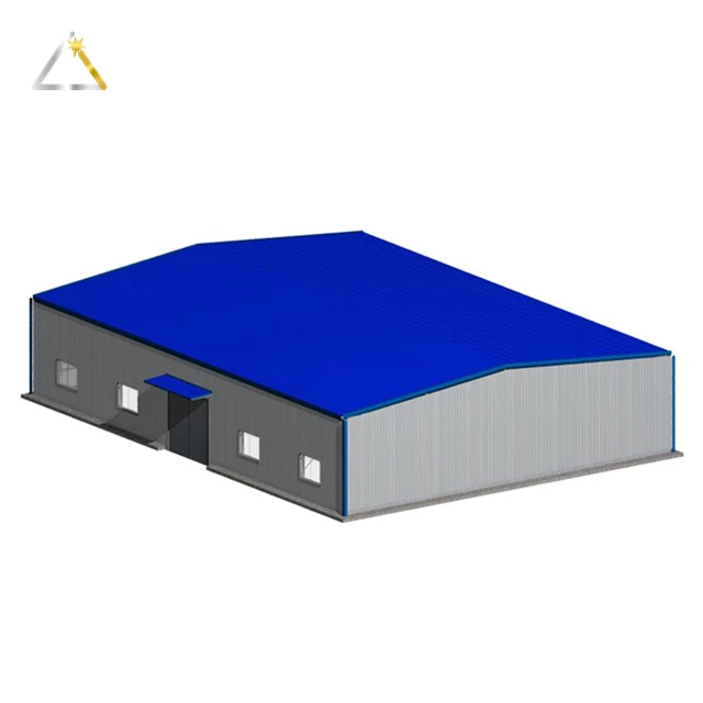 New Design Factory Steel House Prefabricated Space Structural Storage Pre Engineered Building Prefab Warehouse Sale