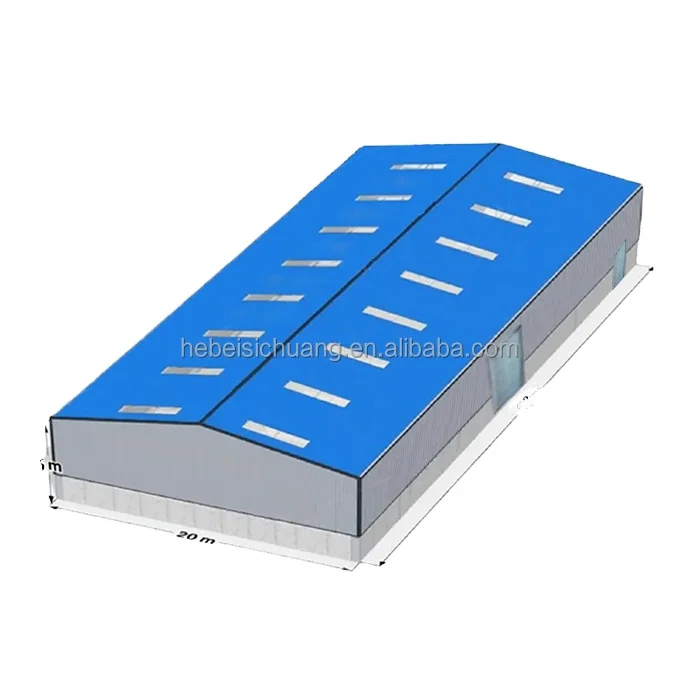 High Quality Steel Structure Industrial Workshop Factory Building Metal Frame Construction