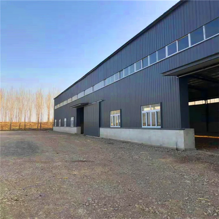 Renovated First-Hand Supply Steel Structure Workshop Crane Room Warehouse Processing Q235 BS Standard