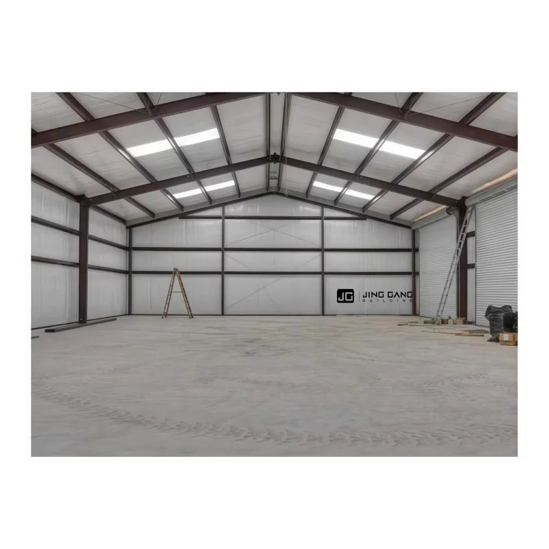 China Construction Industrial Light Metal Prefab Prefabricated Frame Factory Warehouse Building Steel Structure Materials