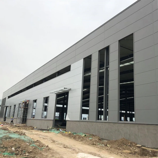 Steel Structure Heavy Industrial Metal Building Welding Services for Warehouse Workshop Plant Hangar Shed Small Warehouse Design