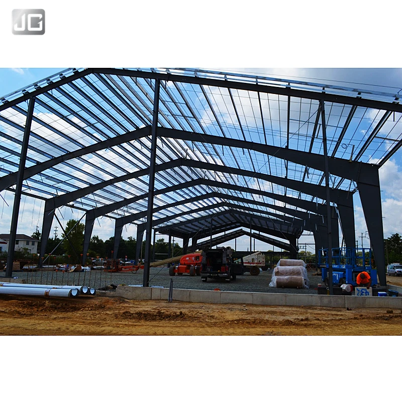 Metal Building Steel Construction Hangar Workshop Plant Shed Warehouse Prefabricated