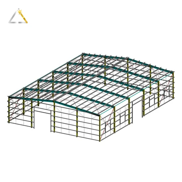 Ware House Prefab Warehouse Factory Wholesale Construction Church Building Steel Structure
