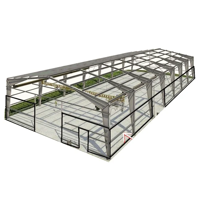 Structural Steel Light Steel Frame ASTM Certified Warehouse Building