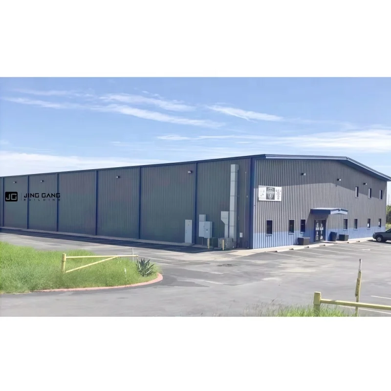 China Made Airplane Airplane Prefabricated Metal Construction Large Span Steel Frame Airplane Aircraft Hangar Structure