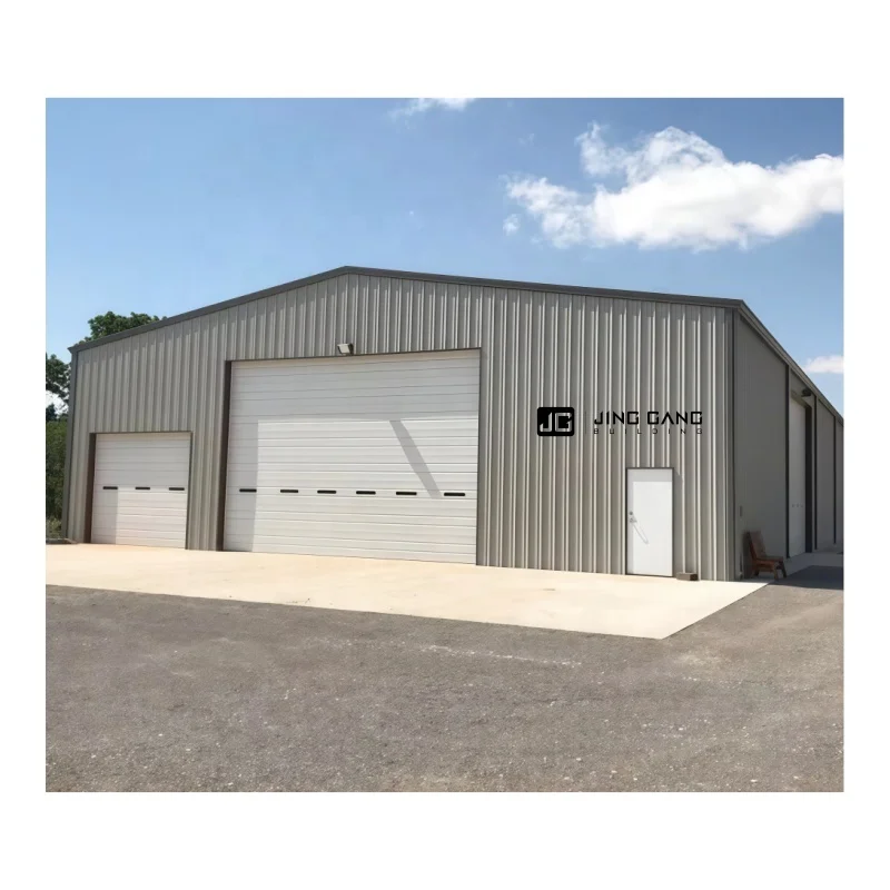 Prefabricated Light Steel Sandwich Panel Industrial Warehouse Shed Hangar with 5+ Year Warranty From Shandong