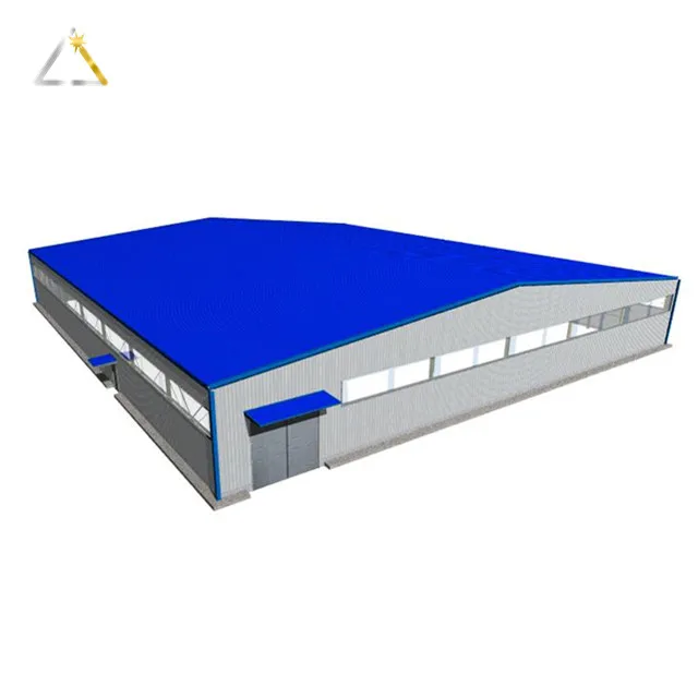 Famous Prefab Warehouse Fast Construction Houses Design Space Steel Structure Building Metal Storage Sheds