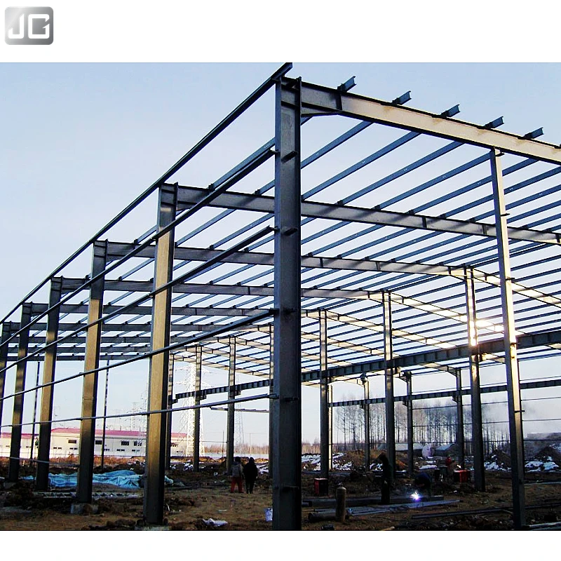 Steal Workshop Buildings Metal Sheds Prefab Warehouse Hangar Steel Structure