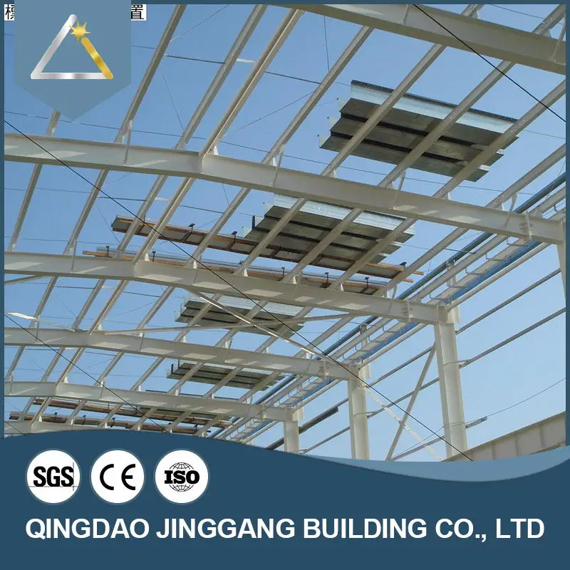 Heavy Warehouse Metal Workshop House Prefabricated Space Frame Architecture Structure Building New Design Steel