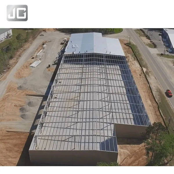 Construction Racking System Warehouse Storage Quonset Hut Building Metal Steel Iron Sheet Structure