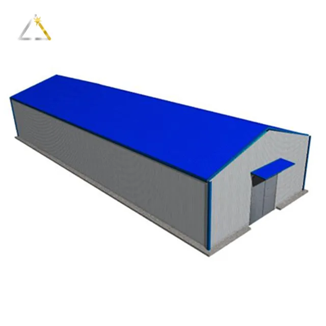 Wind-Resistant Warehouse Storage Shelves Church Steel Shade Structure Construction Building Prefabricated Metal