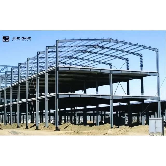 Prefab Warehouse Prefabricated Workshop Price/Light Weight Steel Structure Two Story Building