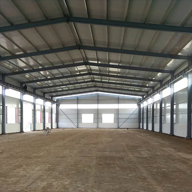 Prefabricated Construction Industrial Metal Materials Hangar Shed Warehouse Workshop Plant Steel Structure Building