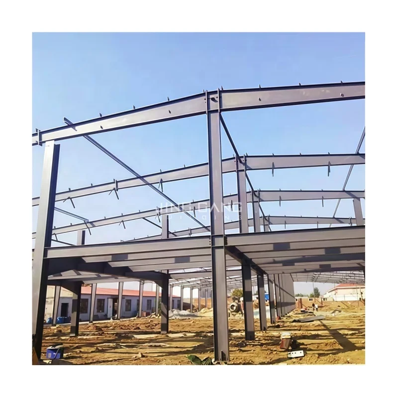 New Design Manufacture Space Frame Customized High Rise Pre-engineered Prefabricated Workshop Hengda Steel Structure