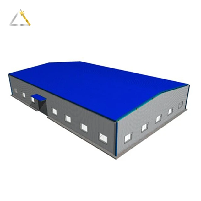 Portable Prefab Small Warehouse Petrol Station Design Structure Support Steel Metal Building Waterproof Storage