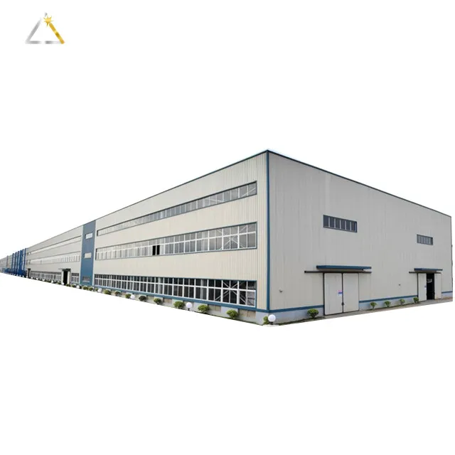 Heavy Warehouse Metal Workshop House Prefabricated Space Frame Architecture Structure Building New Design Steel