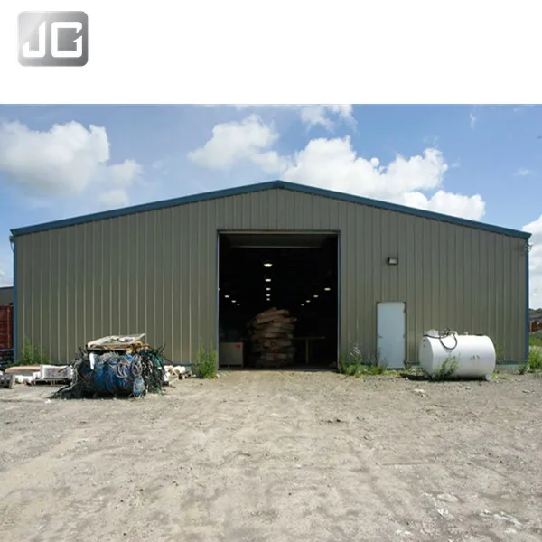 40 X 20 Ready Made Warehouse Light Iron Steel Industrial Building Structure With Engineer Consultant