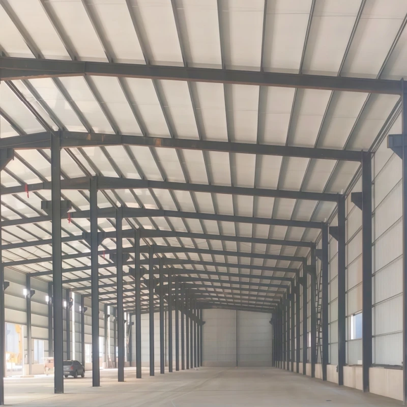 Industrial Prefab Warehouse Storage Buildings Frame Storage Steel Structure Factory Building