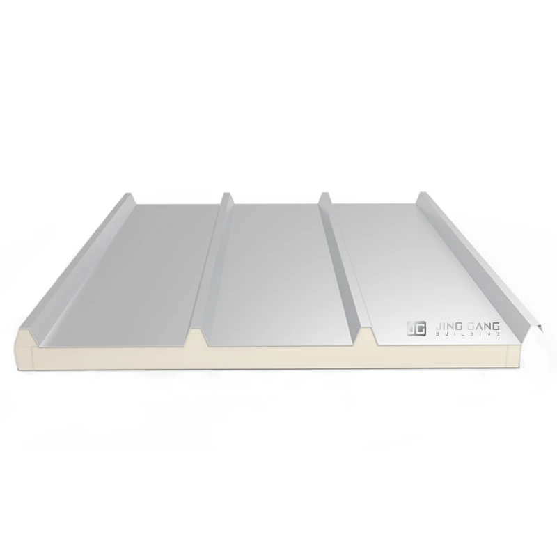 Modern Eco-Friendly Insulated Internal External Wall Steel Structural EPS PU Rock Wool PIR Foam Sandwich Panel for Roof