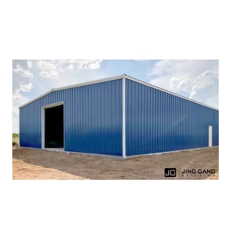 Commercial Industrial Light High Rise Steel Warehouse Building with Welding and Cutting Services