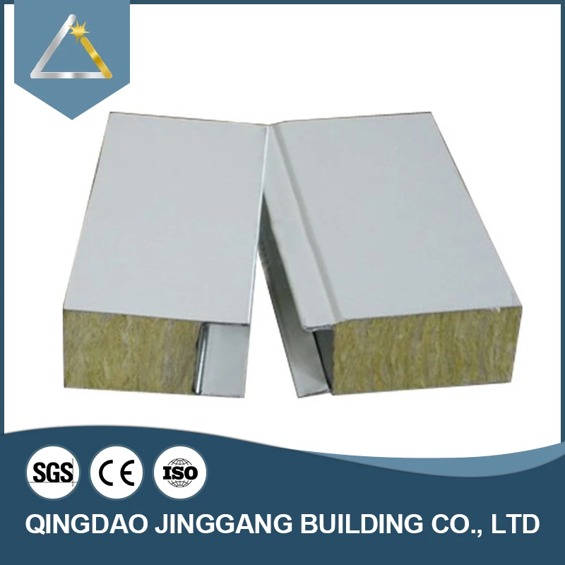 High Quality Certified ESP PU EPS Rock Wool Foam Wall Roof Sandwich Panel WIth Good Price