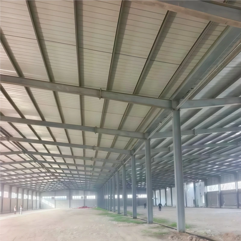 Factory Construction Fabrication Exporter Customized Modern Style Prefab Outdoor High Rise Galvanized Steel Structure Warehouse