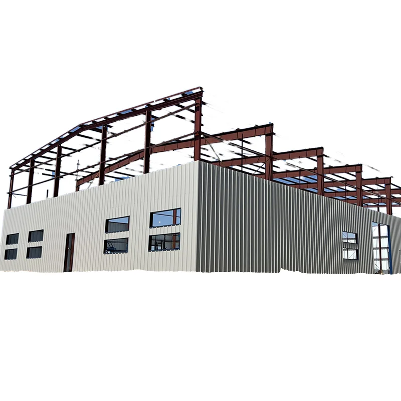 Industrial Prefab Warehouse Storage Buildings Frame Storage Steel Structure Factory Building
