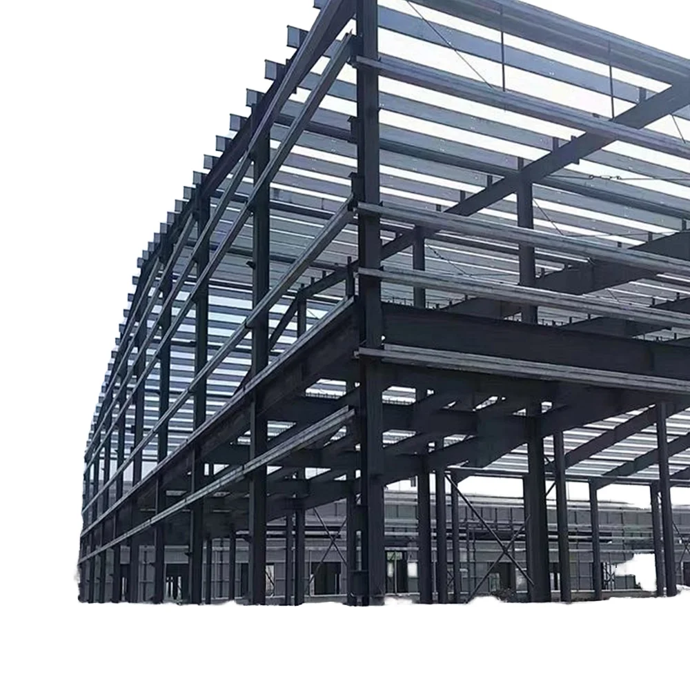Construction Industrial Buildings Workshop Prefabricated Large Span Factory Metal Industry Steel Structure Warehouse