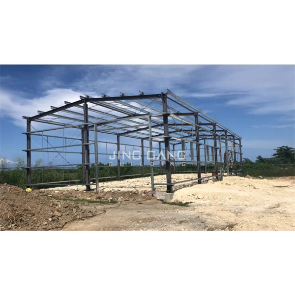 Qingdao Jinggang Heavy Steel Structure Building Factory Warehouse Workshop Welding Cutting Services for Industrial Construction