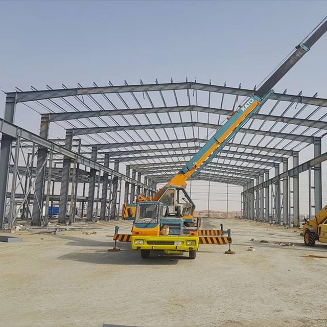 Steel Structure Heavy Industrial Metal Building Welding Services for Warehouse Workshop Plant Hangar Shed Small Warehouse Design