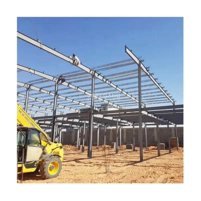 QDJGBUILD Heavy Prefab Steel Structure Multistory Workshop & Warehouse Building with Long Span Design Shandong Origin