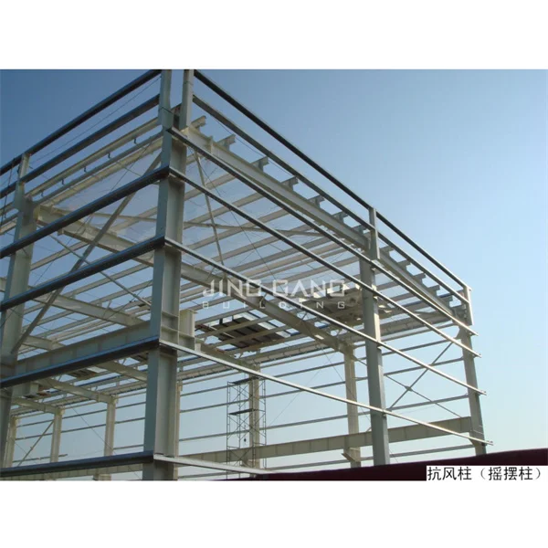 Prefabricated Large Span Highway Toll Station Steel Structure