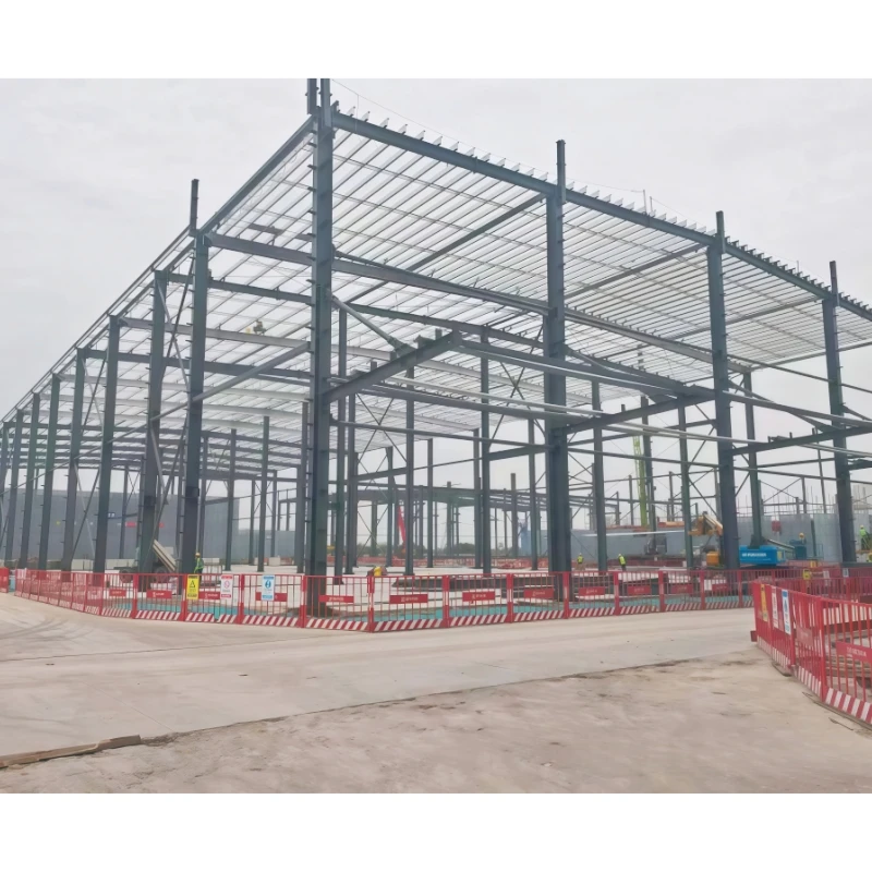 Industrial Prefab Warehouse Storage Buildings Frame Storage Steel Structure Factory Building