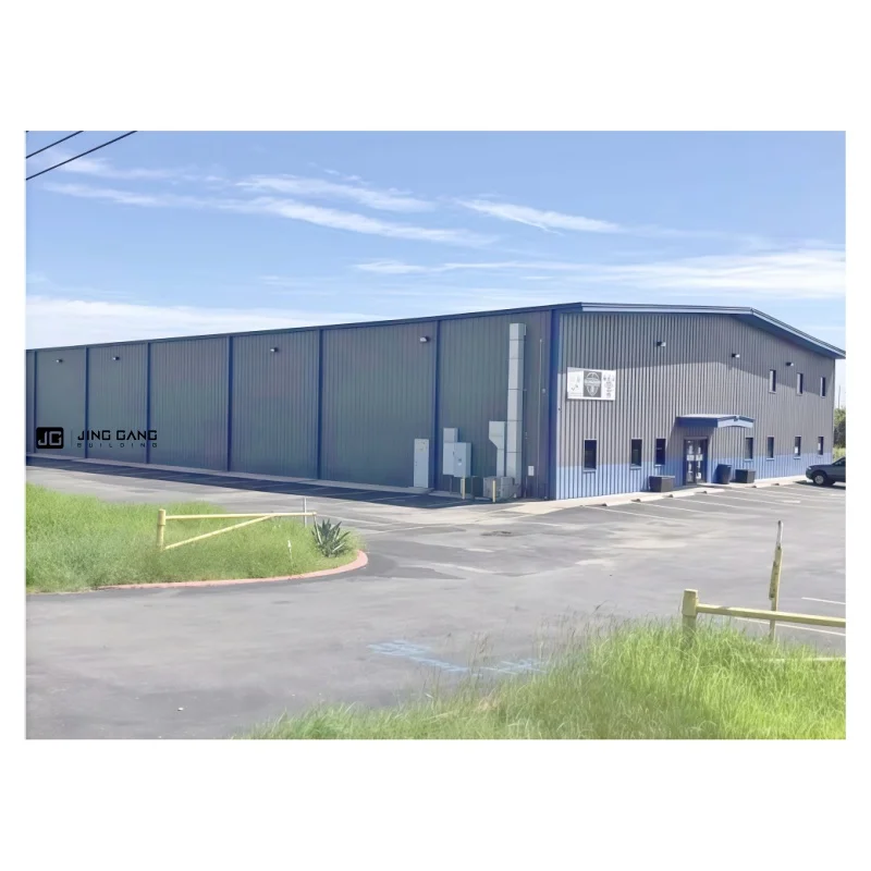 China Heavy Prefabricated Steel Structure Warehouse Manufacturer with Welding Service Q235B/Q355 Material Designed for 50 Years