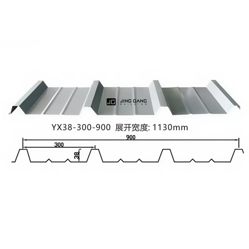 Steel Structure Building Roofing Wall Sandwich Panel Metal Color Decking Tiles Sheets Light Weight Warehouse Cutting Service