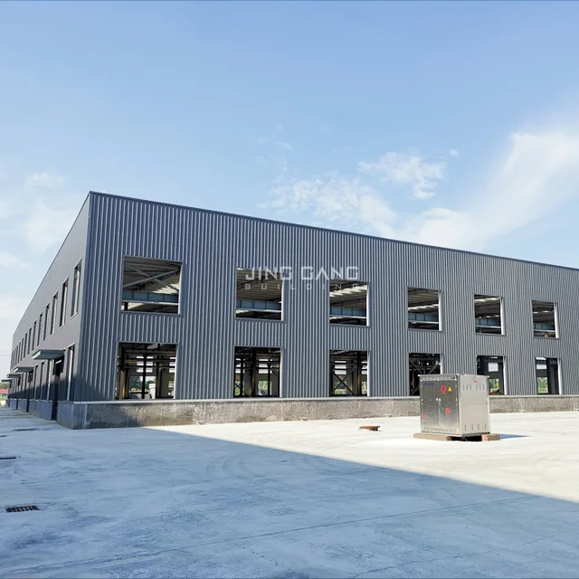 Easy Assemble Prefab Shed Metal Building Kit Warehouse Structures Factory Pre-Engineered Metal Structural Steel Halls