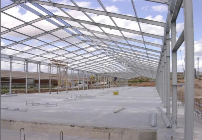 High Quality Verified Supplier Galvanized Steel Structure Chicken House Modern Modern Poultry Farm Design Competitive Price