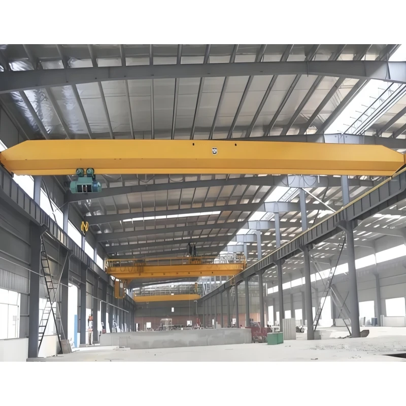 1000 Sqm Construction Prefabricated Steel Structure Frame Crane Inside Modern Style Industrial Workshop Warehouse