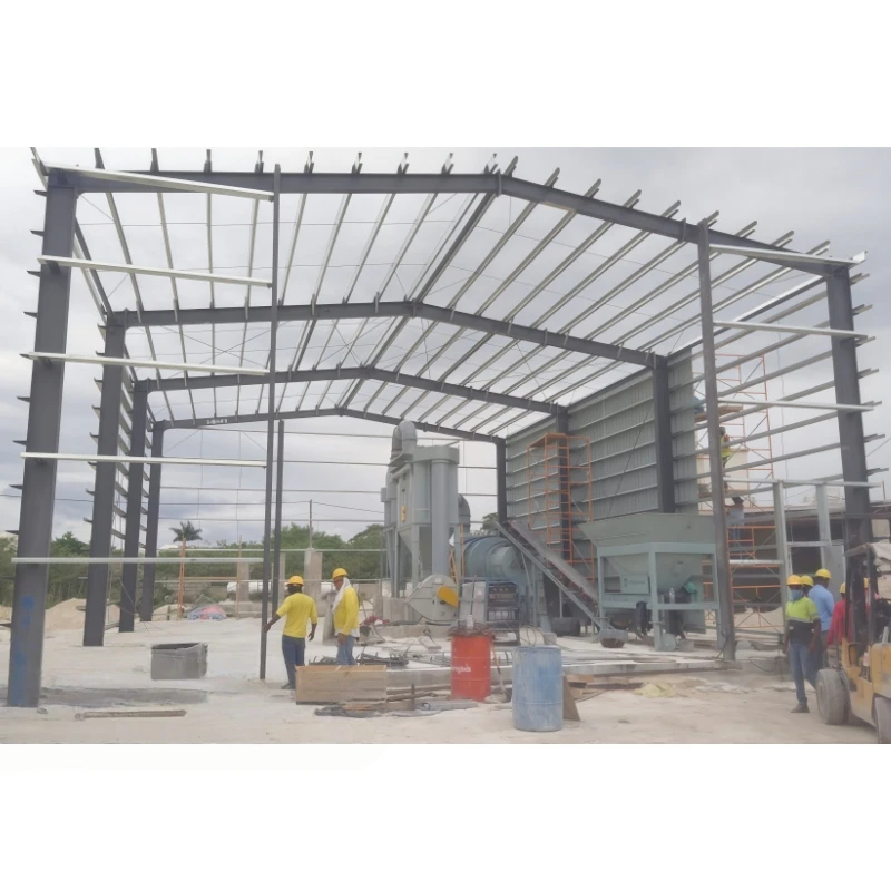 Durable Structural Industrial Building Galvanized Prefab Portal Industrial Custom Design Warehouse Steel Structure Workshop