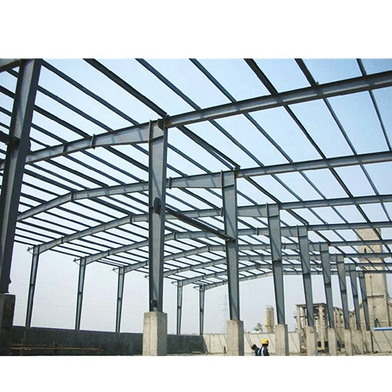 Modern Design Low Cost Steel Structure Plant Metal Industrial Storage Factory Warehouse Workshop Hangar Shed with Sandwich Panel