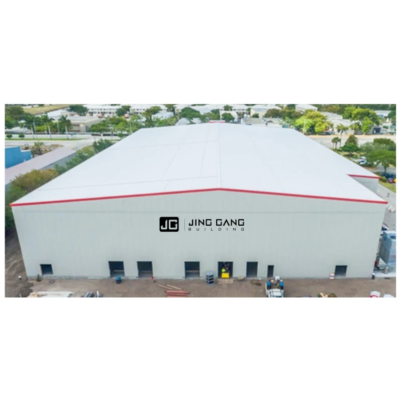 2025 Best Selling Industrial Design Style Steel Structure Workshop and Garage Shed From China Prefabricated Warehouse