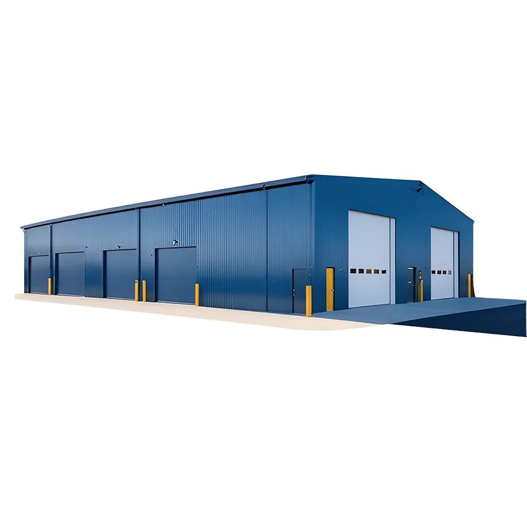 High Rise Customized Pre-engineered Factory Direct Sales Components Courtyard Building Steel Structure Warehouse