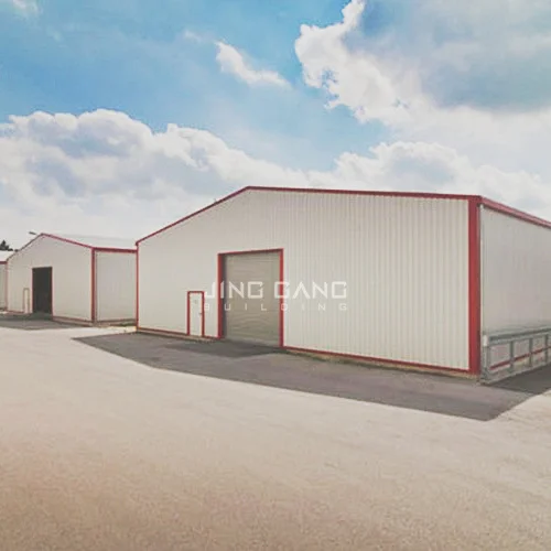 Prefabricated Modular Industry Iron Fabrication Structural Hangar Building Qingdao Steel Structure Warehouse