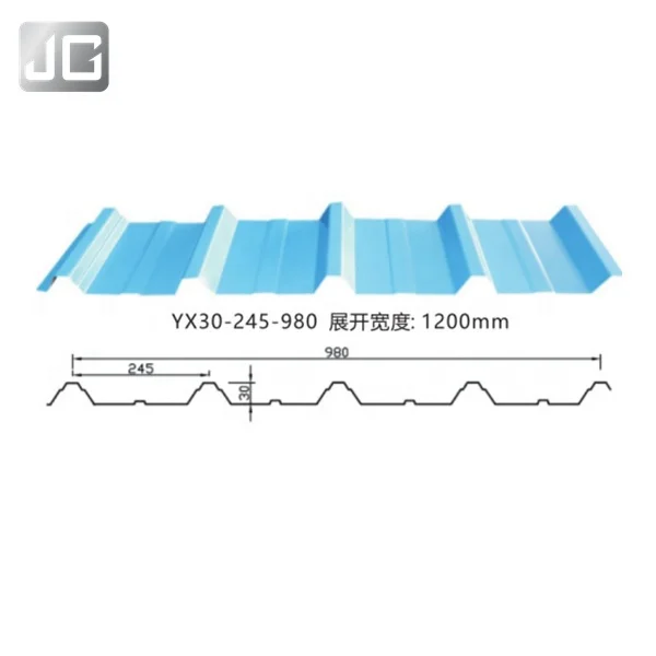 Steel Structure Building Roofing Wall Sandwich Panel Metal Color Decking Tiles Sheets Light Weight Warehouse Cutting Service