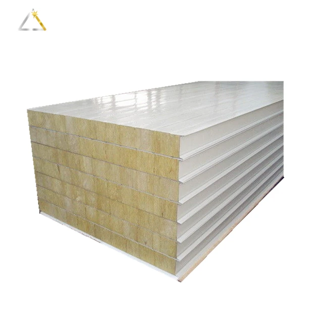 Low Price Insulated Rock Wool EPS Sandwich Panel