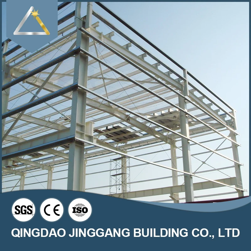 Light Steel Structure Warehouse Shed Drawings of Prefab Building
