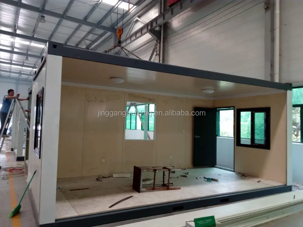 Steel Flat-packed 20feet Shipping Container House Frame